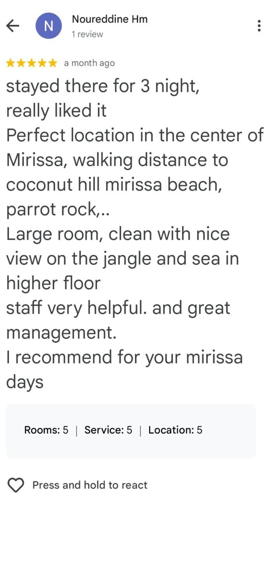 X Mirissa Hotell Eksteriør bilde